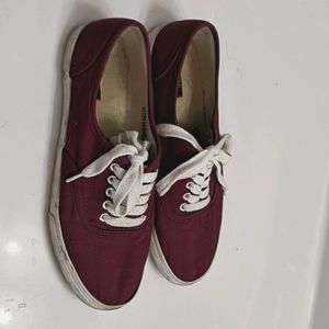 4/$20 Red Sz 8 Forever21 shoes